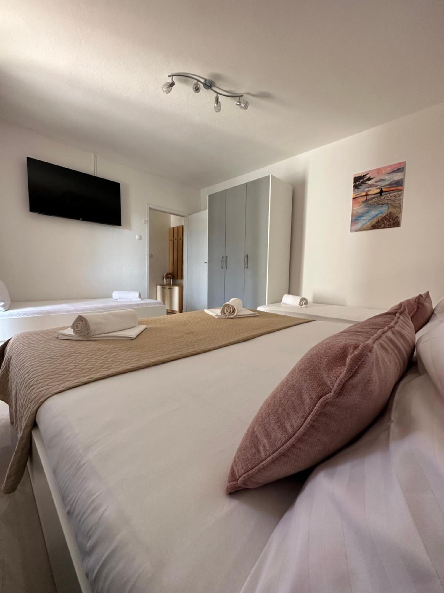 Villa Ruza 30M From The Beach Baška Voda Cameră foto